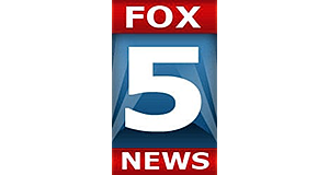 Fox 5 News logo on a blue background