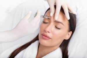 Woman getting Botox in Washington, DC